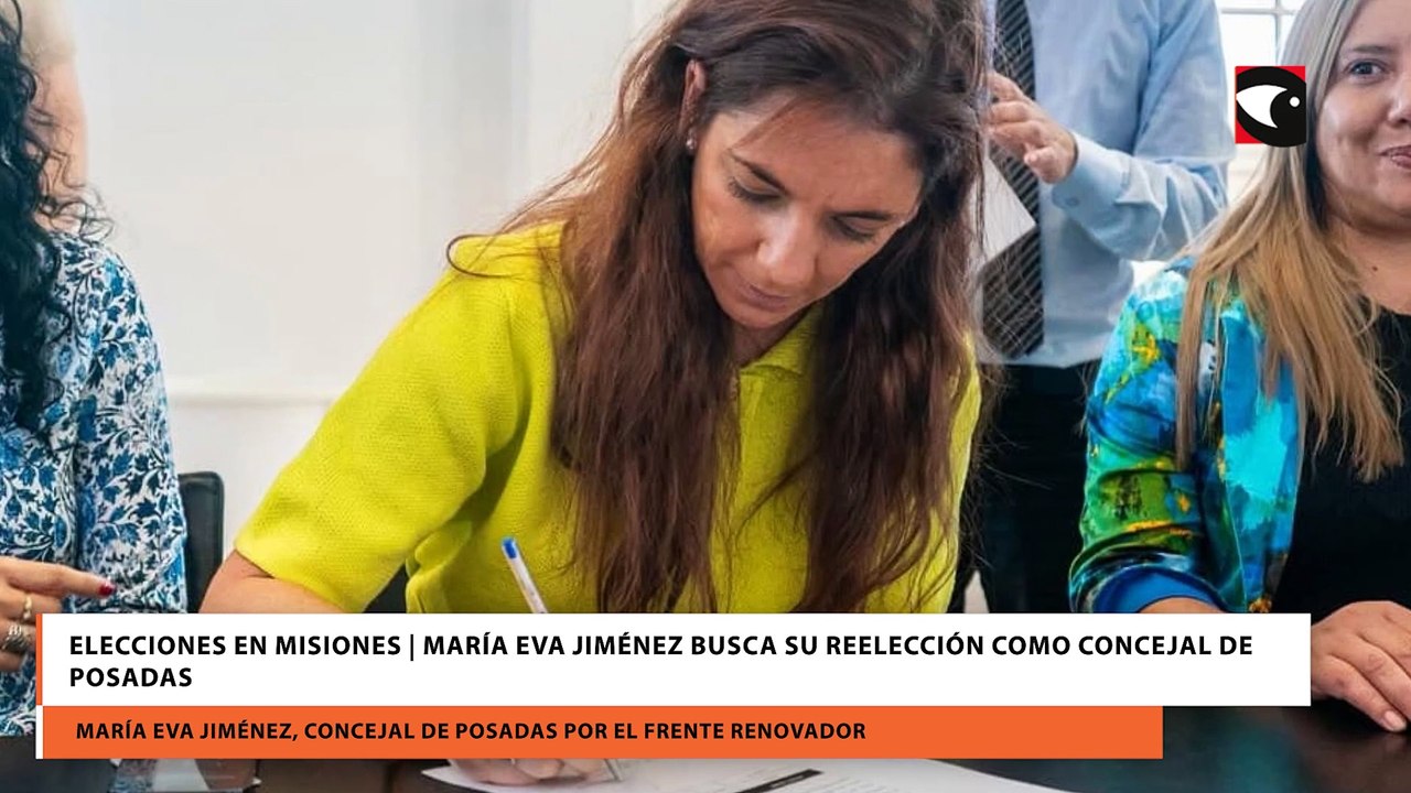 Elecciones en Misiones  María Eva Jiménez busca su reelección como concejal de Posadas