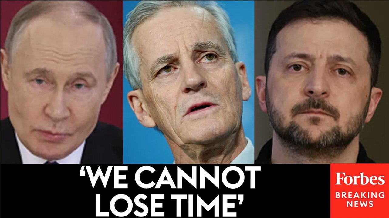 Norwegian PM Støre Urges ‘Both Sides’ To Engage With U.S. In Ukraine-Russia Ceasefire Negotiations