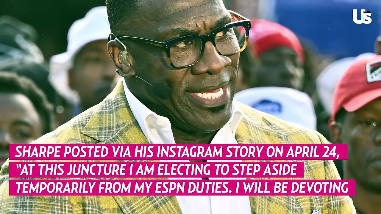 Shannon Sharpe Will 'Step Aside' From ESPN Amid Sexual Assault Lawsuit