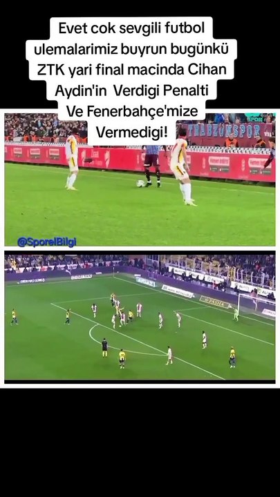 Aynı Hakem, Benzer İki Pozisyon, İki Farklı Karar!