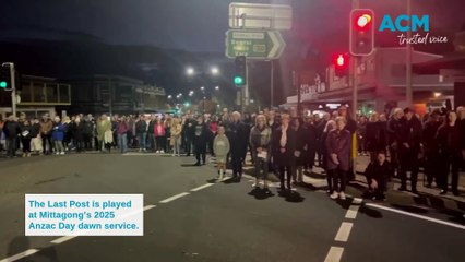 Honoring Our Heroes: The Last Post at Mittagong Dawn Service 2025 🇦🇺