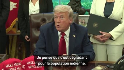 États-Unis - Trump critique les équipes ayant abandonné les noms historiques indiens