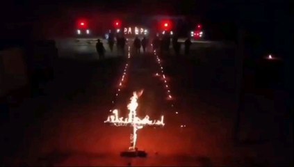 polícia militar faz vídeo com gestos estranhos