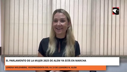 El Parlamento de la Mujer 2025 de Alem ya está en marcha