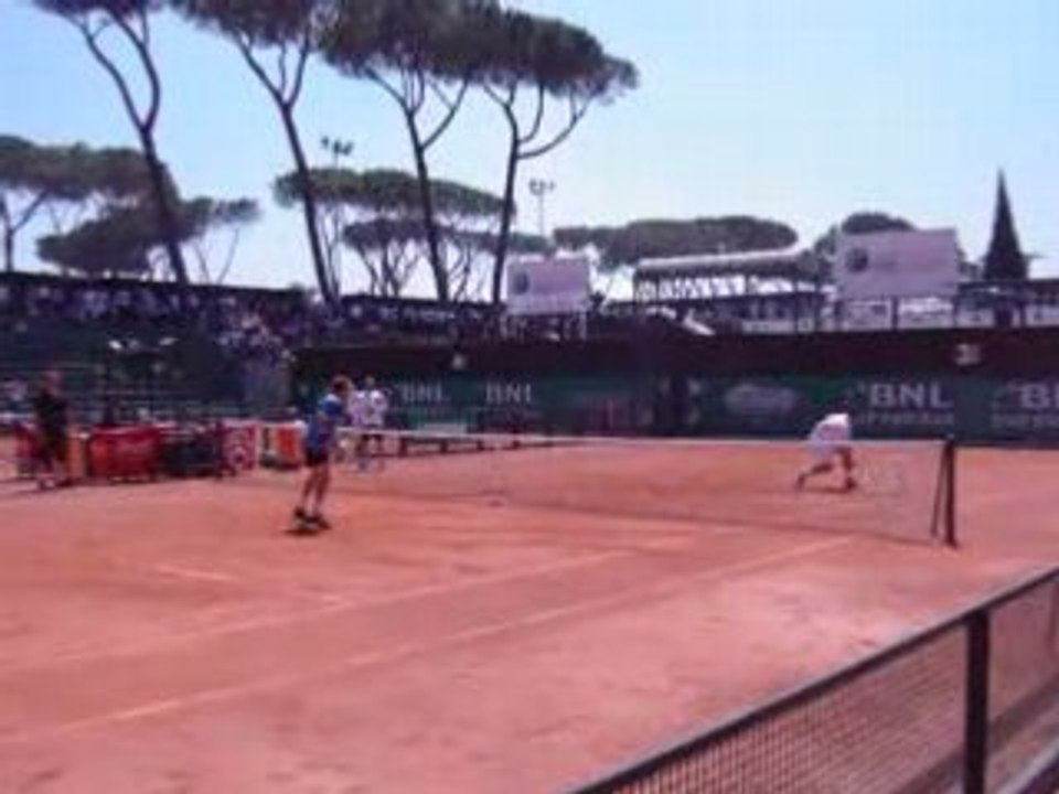 Entrainement Roddick Rome 7Mai