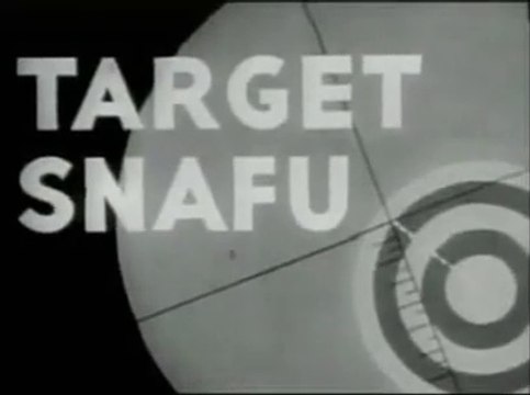 Private Snafu: Target Snafu (1944) – A Wartime Animated Short