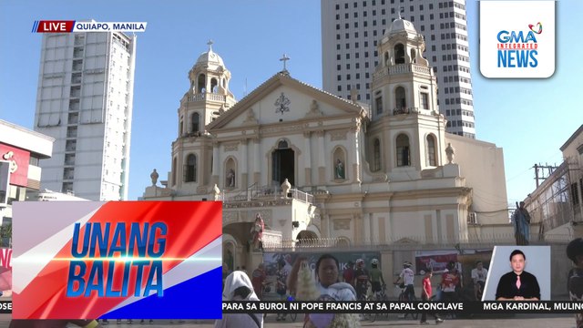 Mga deboto, patuloy ang pagdating sa Quiapo Church | Unang Balita