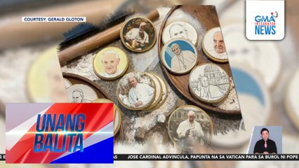 "Lolo Kiko cookies," ginawa ng isang chef bilang pagpupugay kay Pope Francis | Unang Balita