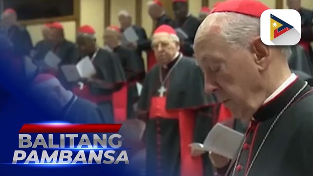 Aabot sa 113 Cardinals, dumalo sa ikatlong general congregation ng College of Cardinals sa...