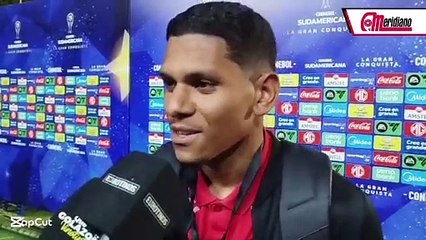 Ender Echenique, Caracas Fútbol Club - Copa Sudamericana