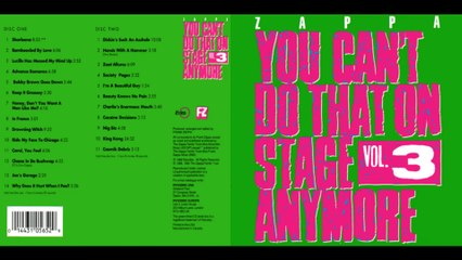 FRANK ZAPPA...01 - Sharleena - 02 - Bamboozled by Love - 03 - Lucille Has Messed My Mind Up
