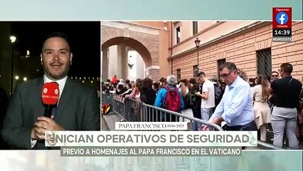 Refuerzan seguridad en el Vaticano ante próximos homenajes al Papa Francisco