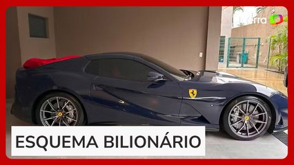 Fraude no INSS: Ferrari, Porsche, relógios e até obras de arte foram apreendidas pela PF