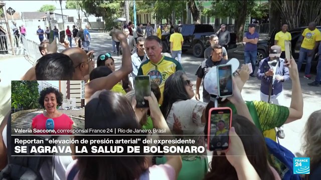 Informe desde Río de Janeiro: empeora la salud de Jair Bolsonaro, según los médicos