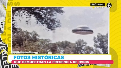 Fotos históricas que demuestran la presencia de Ovnis
