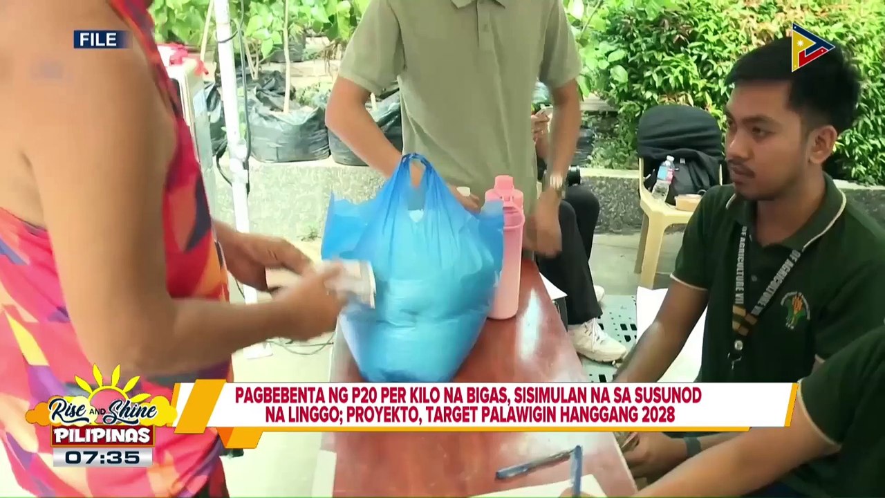 Consumers, ikinatuwa ang pagsisimula ng pagbebenta ng P20/kg bigas sa susunod na linggo;