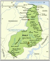 Map of Piaui State. Peta Negara Bagian Piaui. Piaui State Map. Map of State of Piaui. State of Piaui Map. Map of Piaui. Peta Piaui. Piaui Map. Mapa do estado do Piauí. Mapa do Piauí