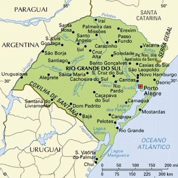 Map of Rio Grande Do Sul State. Peta Negara Bagian Rio Grande Selatan. Rio Grande Do Sul State Map. Map of State of Rio Grande Do Sul. State of Rio Grande Do Norte Sul Map. Mapa do Estado do Rio Grande do Sul. Mapa do Rio Grande do Sul