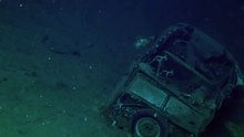 WWII car found on the bottom of the Pacific Ocean