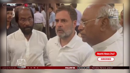 Rahul Gandhi interview after all-party meeting!