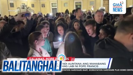 Libo-libong deboto, hindi alintana ang mahabang pila para masulyapan ang labi ni Pope Francis | Balitanghali