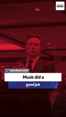 Political commentator: Musk did a good job