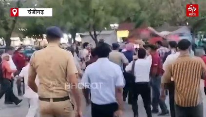 चंडीगढ़ में लगे पाकिस्तान जिंदाबाद के नारे, सेक्टर-17 में जमकर हुआ हंगामा, पुलिस हिरासत में आरोपी