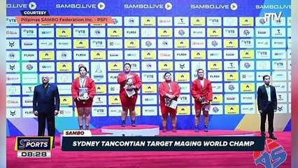 Sydney Tancontian, target maging world champ