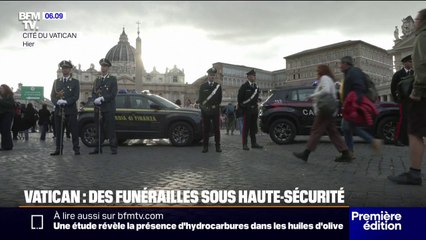 Le Vatican sous haute-sécurité à la veille des funérailles du pape François