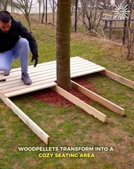 Crafting an inviting space with only two reclaimed pallets!