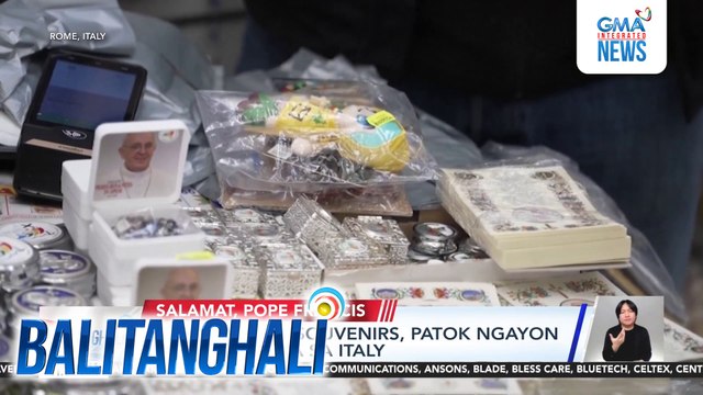 Pope Francis souvenirs, patok ngayon sa mga turista sa Italy | Balitanghali