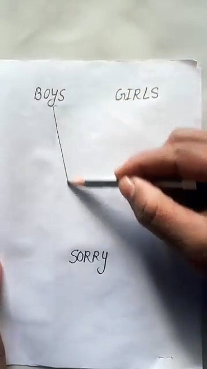 Boy V's girl