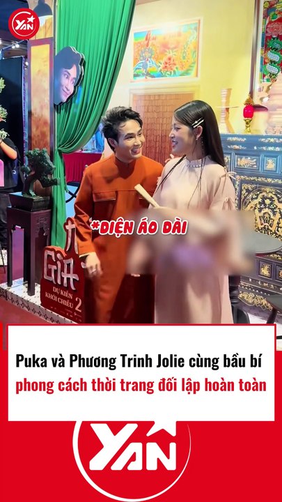 Puka và Phương Trinh Jolie cùng mang bầu nhưng phong cách trái ngược hoàn toàn
