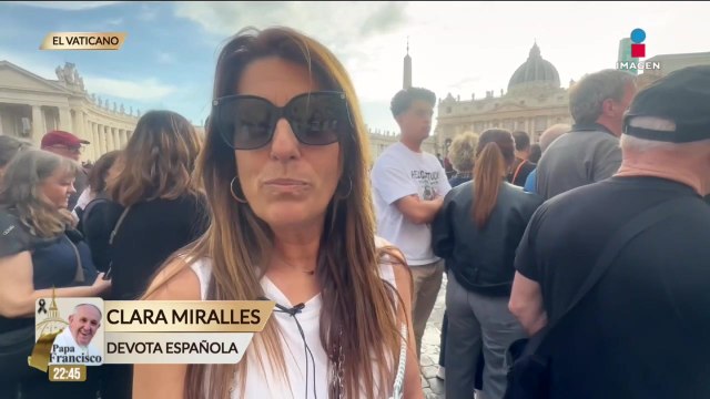 Fieles esperan horas para despedirse del papa Francisco