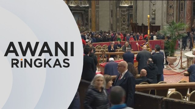 AWANI Ringkas: Pengebumian Pope Francis di Vatican City