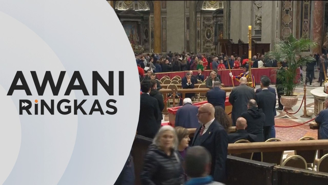 AWANI Ringkas: Pengebumian Pope Francis di Vatican City
