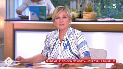 Anne-Élisabeth Lemoine rend un hommage bouleversant à récent invité de C à vous décédé : "Une fin dont il avait choisi la date"