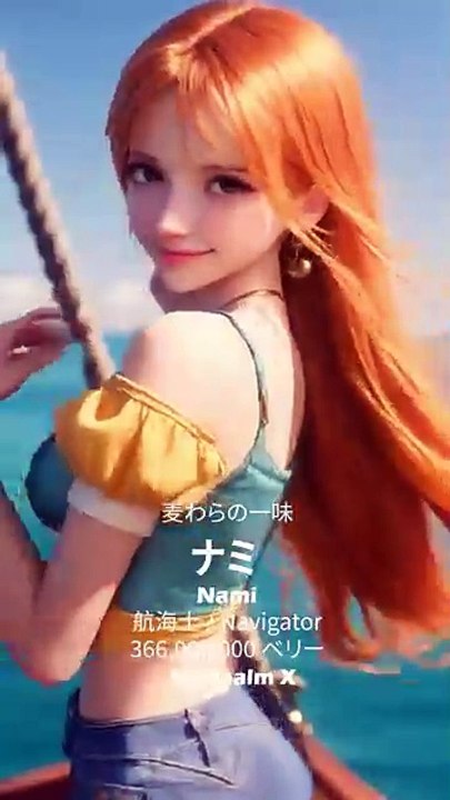 【第4弾】人気投票×AI実写化｜ワンピースTOP6キャラ#onepiece #ワンピース #anime