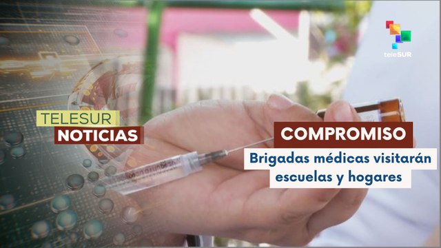 Nicaragua inicia jornada de vacunación contra enfermedades como el sarampión
