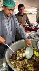 Kochi Khan Best Rosh Point in Peshawar | Lamb Fat, Potato & Meat | Karkhanu Market Food Tour