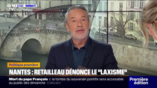ÉDITO - Nantes: La rapidité avec laquelle (Bruno Retailleau) se met à tirer de grandes leçons alors qu'au moment où il s'exprime on ne connaît rien d'autre que l'horreur des faits