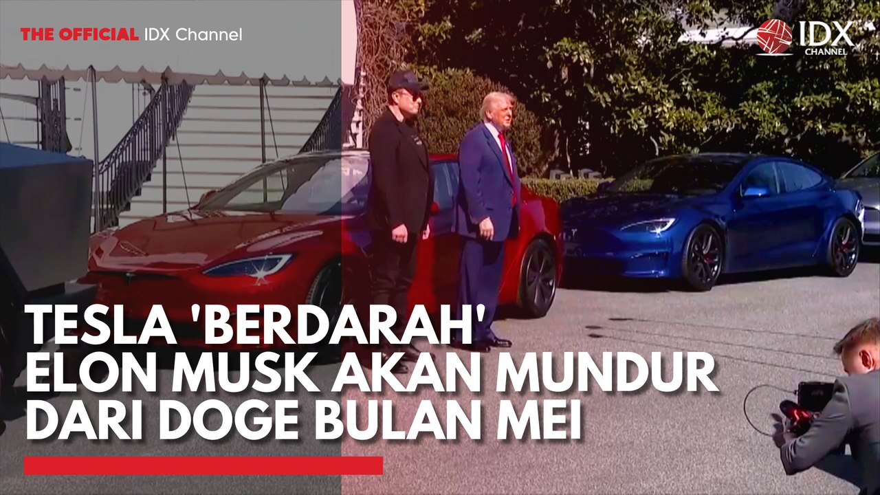 Tesla 'Berdarah' Elon Musk Akan Mundur dari Doge Bulan Mei