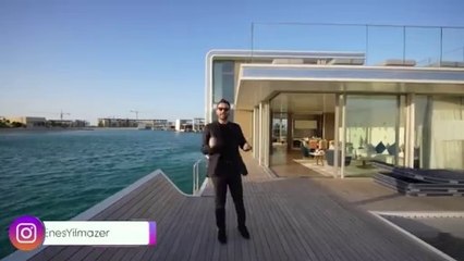 Touring a $4,700,000 Floating House with an UNDERWATER BEDROOM!