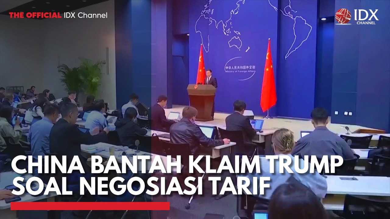 China Bantah Klaim Trump Soal Negosiasi Tarif