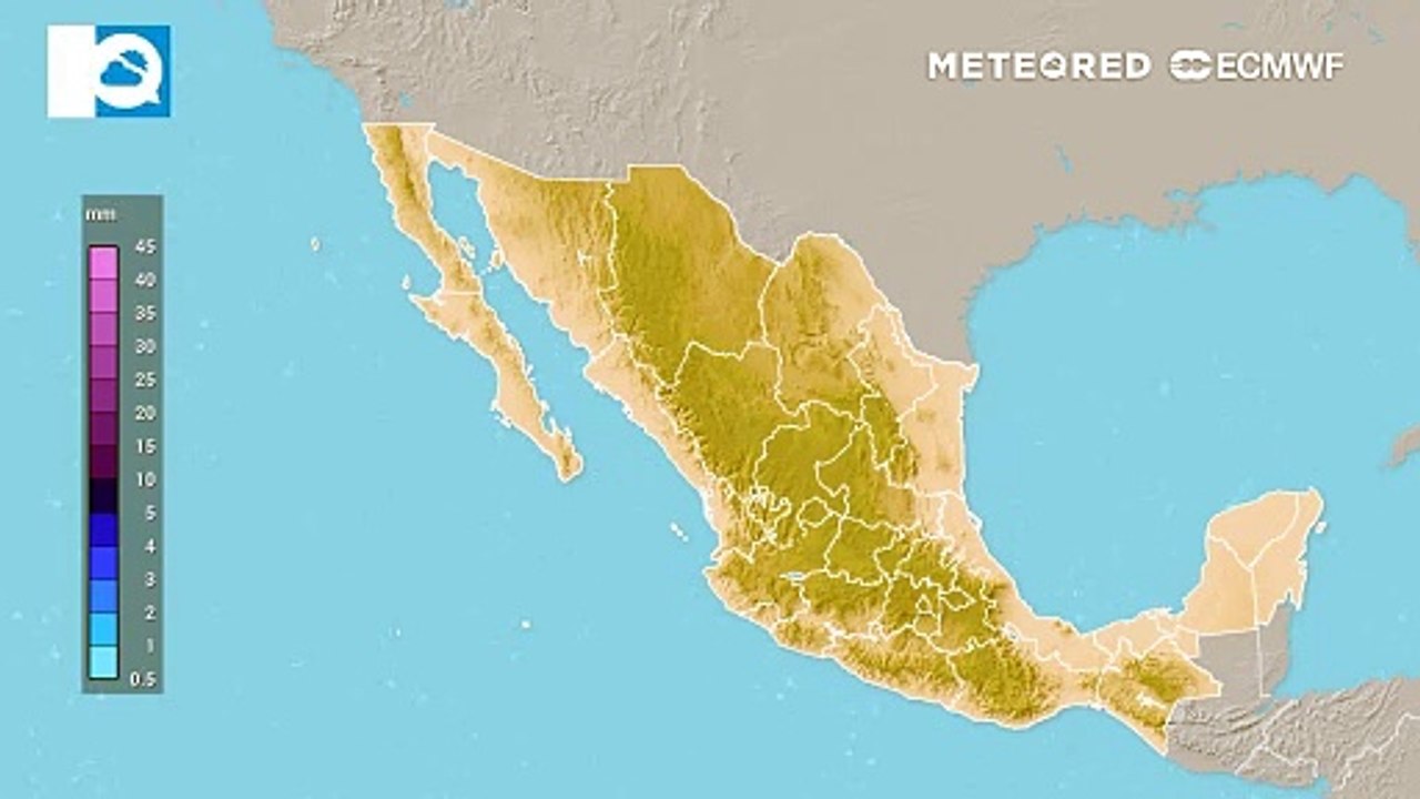 Lluvias sobre entidades del Valle de México y centro de México este fin de semana del 25 al 27 de abril