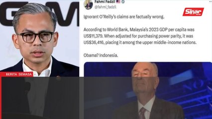 Dakwaan O'Reilly salah - Fahmi