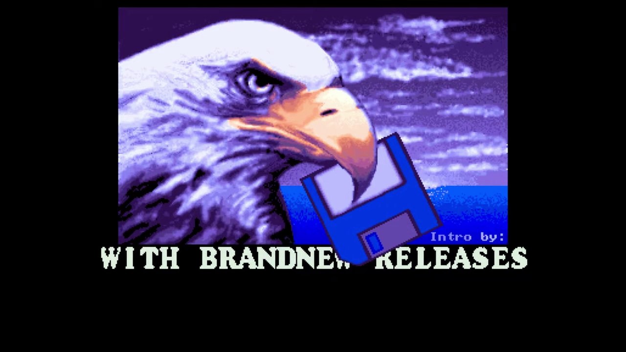 Amiga Cracktro Monkey Island 2 by Eagle Soft Inc. (1992)