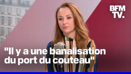 Attaque au couteau à Nantes: l'interview de Linda Kebbab (syndicat Un1té) en intégralité