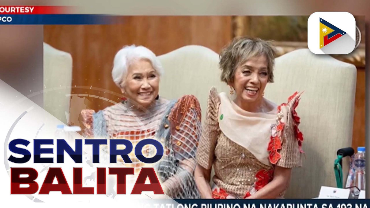 Dedikasyon ng tatlong Pilipino na nakapunta sa 193 bansa na miyembro ng U.N., kinilala ni PBBM