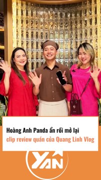 Hoàng Anh ẩn rồi đăng lại clip review của Quang Linh